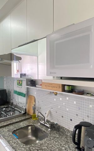 Apartamento à venda com 41m², 1 quarto e 1 vaga Apartamento à venda com 41m², 1 quarto e 1 vagaCozinha - Área de Serviço