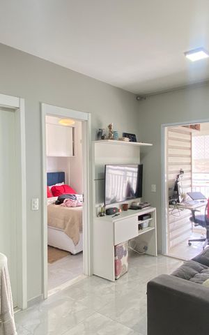 Apartamento à venda com 41m², 1 quarto e 1 vaga Apartamento à venda com 41m², 1 quarto e 1 vagaSala