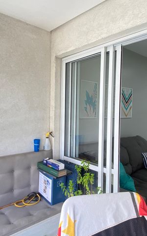 Apartamento à venda com 41m², 1 quarto e 1 vaga Apartamento à venda com 41m², 1 quarto e 1 vagaVaranda - Sala