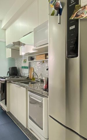 Apartamento à venda com 41m², 1 quarto e 1 vaga Apartamento à venda com 41m², 1 quarto e 1 vagaCozinha - Área de Serviço
