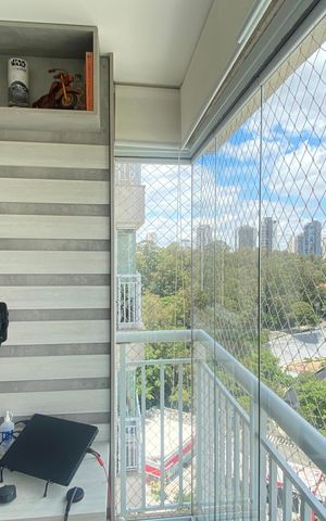 Apartamento à venda com 41m², 1 quarto e 1 vaga Apartamento à venda com 41m², 1 quarto e 1 vagaVaranda - Sala