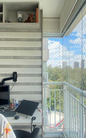 Apartamento à venda com 41m², 1 quarto e 1 vaga Apartamento à venda com 41m², 1 quarto e 1 vagaVaranda - Sala