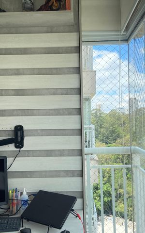 Apartamento à venda com 41m², 1 quarto e 1 vaga Apartamento à venda com 41m², 1 quarto e 1 vagaVaranda - Sala