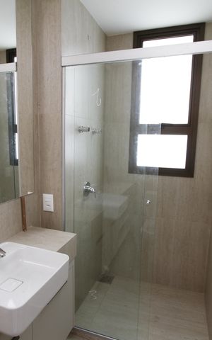 Apartamento para alugar com 115m², 3 quartos e 2 vagasBanheiro da Suíte 3