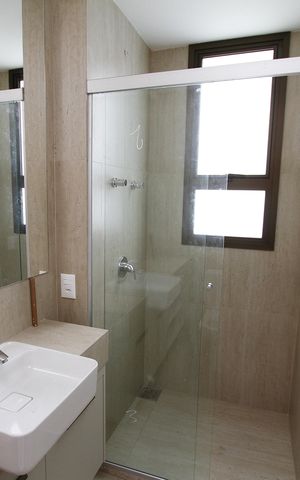 Apartamento para alugar com 115m², 3 quartos e 2 vagasBanheiro da Suíte 2