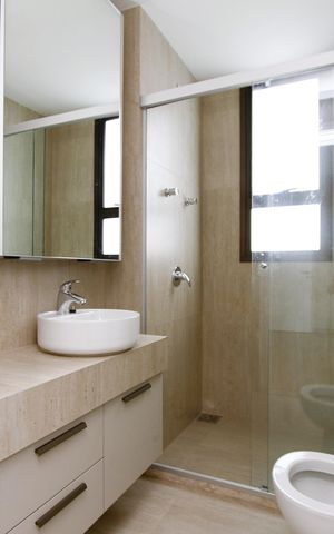 Apartamento para alugar com 115m², 3 quartos e 2 vagasBanheiro da Suíte 1