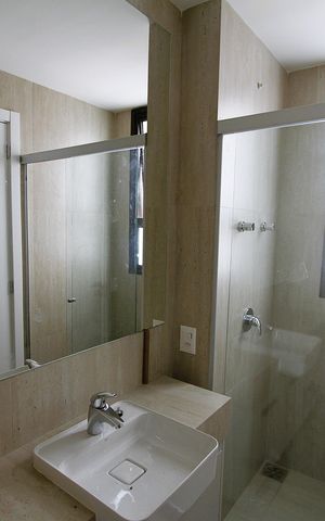 Apartamento para alugar com 115m², 3 quartos e 2 vagasBanheiro da Suíte 3
