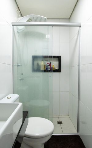 Apartamento para alugar com 61m², 1 quarto e 1 vagaBanheiro da Suíte