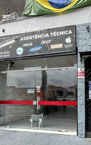 Casa para alugar com 60m², 1 quarto e sem vagaFachada + plaquinha