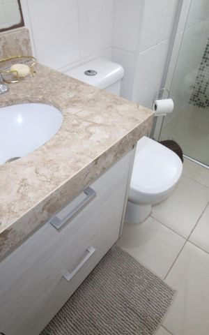 Apartamento para alugar com 96m², 3 quartos e 2 vagasBanheiro