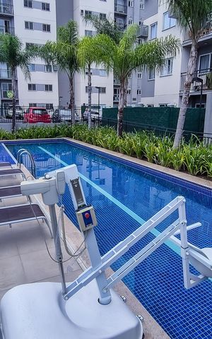 Apartamento para alugar com 42m², 2 quartos e 1 vaga Apartamento para alugar com 42m², 2 quartos e 1 vagaPiscina