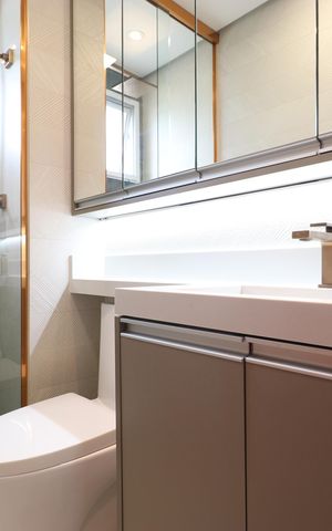Apartamento para alugar com 108m², 3 quartos e 3 vagasBanheiro Social