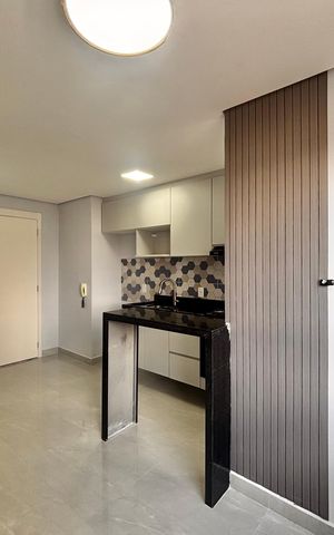 Apartamento para alugar com 28m², 1 quarto e 1 vaga