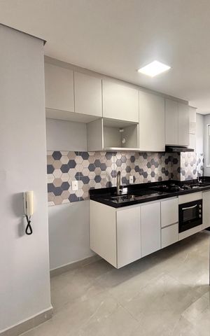 Apartamento para alugar com 28m², 1 quarto e 1 vaga