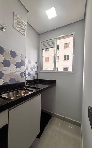 Apartamento para alugar com 28m², 1 quarto e 1 vaga