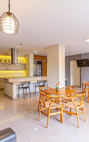 Apartamento para alugar com 52m², 2 quartos e 1 vagaÁrea comum - Espaço gourmet