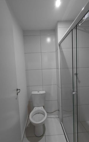Apartamento para alugar com 35m², 2 quartos e sem vaga Apartamento para alugar com 35m², 2 quartos e sem vagaBanheiro