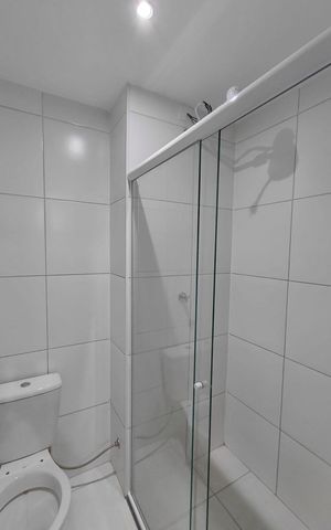 Apartamento para alugar com 35m², 2 quartos e sem vaga Apartamento para alugar com 35m², 2 quartos e sem vagaBanheiro