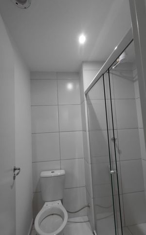 Apartamento para alugar com 35m², 2 quartos e sem vaga Apartamento para alugar com 35m², 2 quartos e sem vagaBanheiro