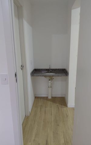 Apartamento para alugar com 35m², 2 quartos e sem vaga Apartamento para alugar com 35m², 2 quartos e sem vagaBanheiro