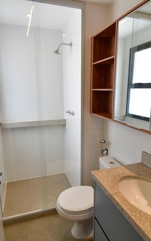 Apartamento para alugar com 67m², 2 quartos e 1 vagaBanheiro