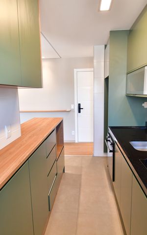 Apartamento para alugar com 67m², 2 quartos e 1 vagaCozinha