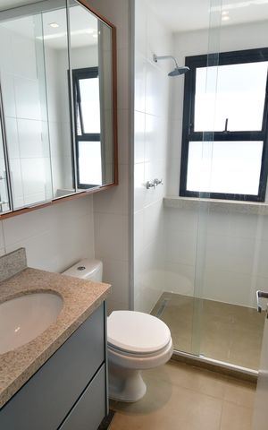 Apartamento para alugar com 67m², 2 quartos e 1 vagaBanheiro