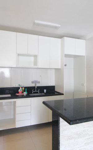 Casa para alugar com 110m², 2 quartos e 2 vagasCozinha