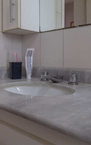 Apartamento para alugar com 94m², 3 quartos e 2 vagasBanheiro social