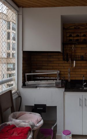 Apartamento para alugar com 94m², 3 quartos e 2 vagasVaranda gourmet