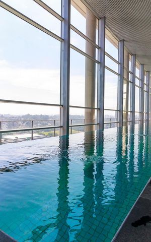 Apartamento para alugar com 44m², 1 quarto e 1 vaga Apartamento para alugar com 44m², 1 quarto e 1 vagaÁrea Comum - Piscina