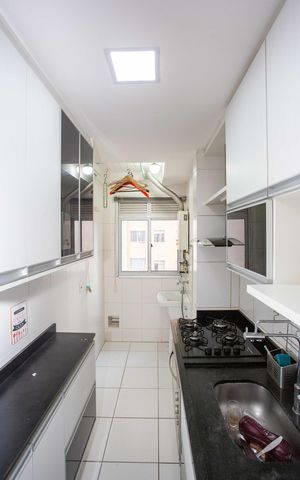 Apartamento para alugar com 44m², 2 quartos e 1 vagaCozinha