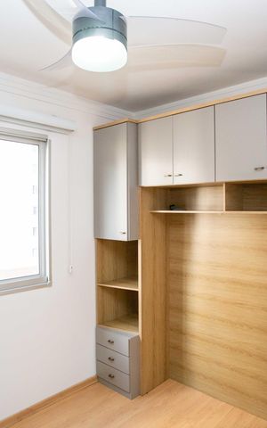 Apartamento para alugar com 44m², 2 quartos e 1 vagaQuarto 1