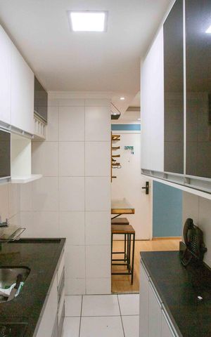 Apartamento para alugar com 44m², 2 quartos e 1 vagaCozinha