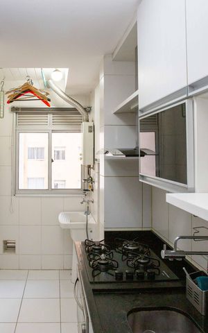 Apartamento para alugar com 44m², 2 quartos e 1 vagaCozinha