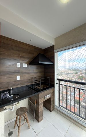 Apartamento à venda com 55m², 2 quartos e 1 vaga Apartamento à venda com 55m², 2 quartos e 1 vagaVaranda gourmet