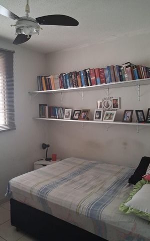 Apartamento à venda com 47m², 2 quartos e 1 vagaQuarto 1