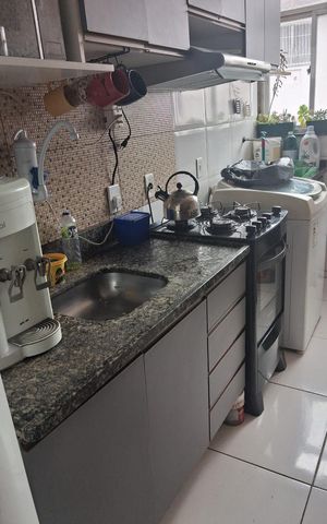 Apartamento à venda com 47m², 2 quartos e 1 vagaCozinha