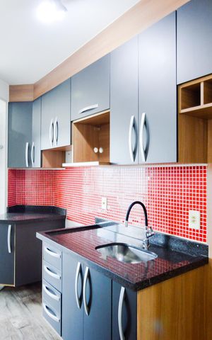 Apartamento para alugar com 49m², 2 quartos e 1 vagaCozinha 