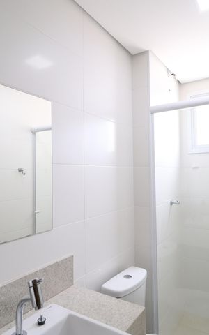 Apartamento para alugar com 74m², 2 quartos e 2 vagasBanheiro Social