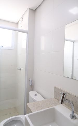 Apartamento para alugar com 74m², 2 quartos e 2 vagasBanheiro do Quarto 2