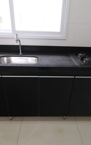 Apartamento para alugar com 74m², 2 quartos e 2 vagasCozinha