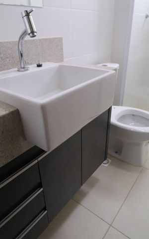 Apartamento para alugar com 74m², 2 quartos e 2 vagasBanheiro Social