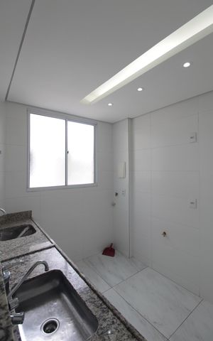 Apartamento para alugar com 48m², 2 quartos e 1 vagaCozinha e Área de Serviço