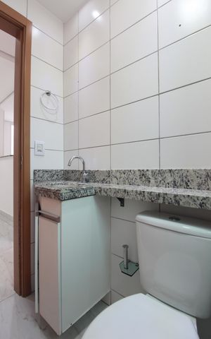 Apartamento para alugar com 48m², 2 quartos e 1 vagaBanheiro Social