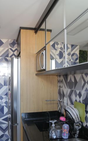 Apartamento à venda com 44m², 2 quartos e 1 vagaCozinha