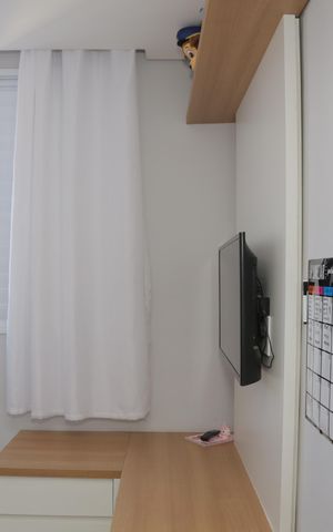 Apartamento à venda com 44m², 2 quartos e 1 vagaQuarto 1