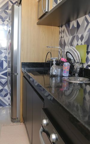Apartamento à venda com 44m², 2 quartos e 1 vagaCozinha