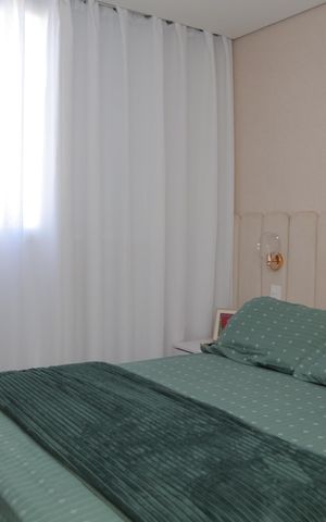 Apartamento à venda com 44m², 2 quartos e 1 vagaQuarto 2