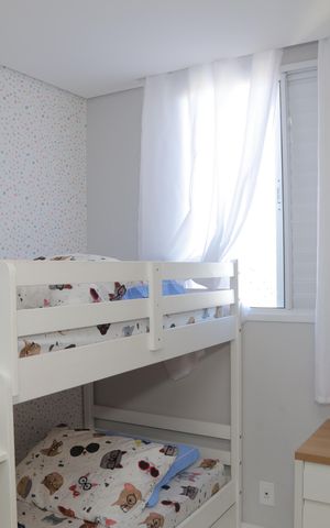 Apartamento à venda com 44m², 2 quartos e 1 vagaQuarto 1